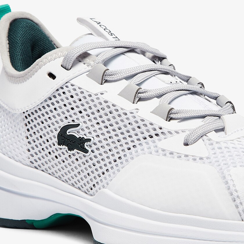 Tenis Lacoste AG-LT 21 Textile and Synthetic Mujer Blancos Verdes | VU5-18481D1