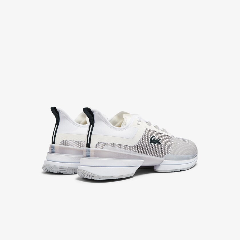 Tenis Lacoste AG-LT 21 Ultra Textile Hombre Blancos Grises | FJ6-55585M3