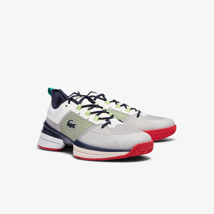 Tenis Lacoste AG-LT 21 Ultra Textile Hombre Blancos Coral | BR6-79407R0