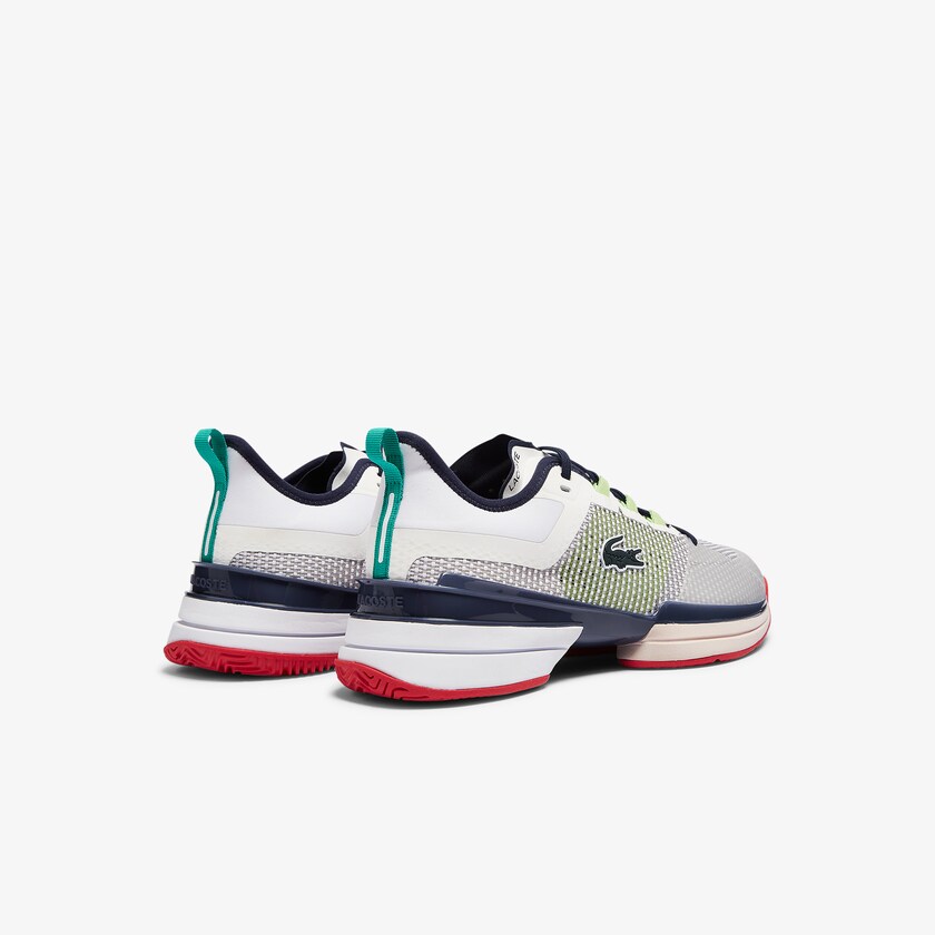 Tenis Lacoste AG-LT 21 Ultra Textile Hombre Blancos Coral | BR6-79407R0