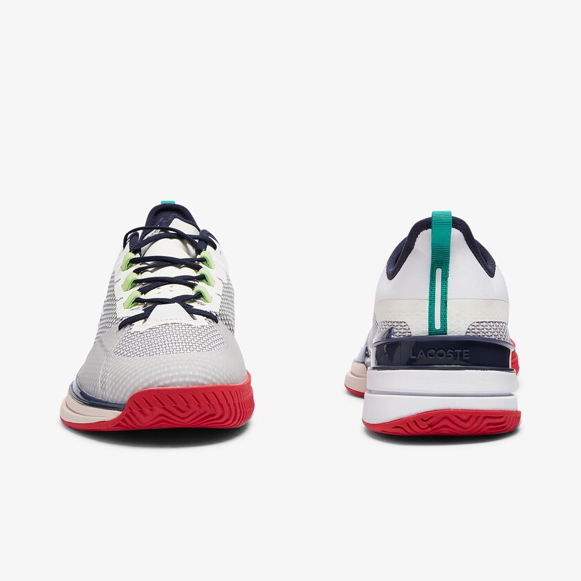 Tenis Lacoste AG-LT 21 Ultra Textile Hombre Blancos Coral | BR6-79407R0