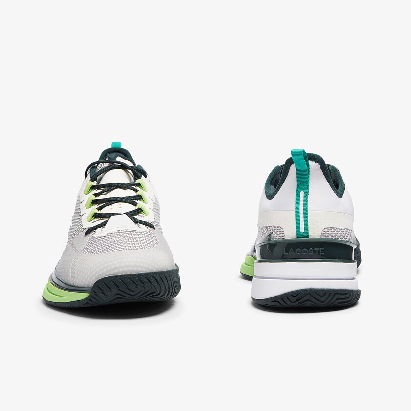 Tenis Lacoste AG-LT 21 Ultra Textile Hombre Blancos Verdes | EH4-11581S9