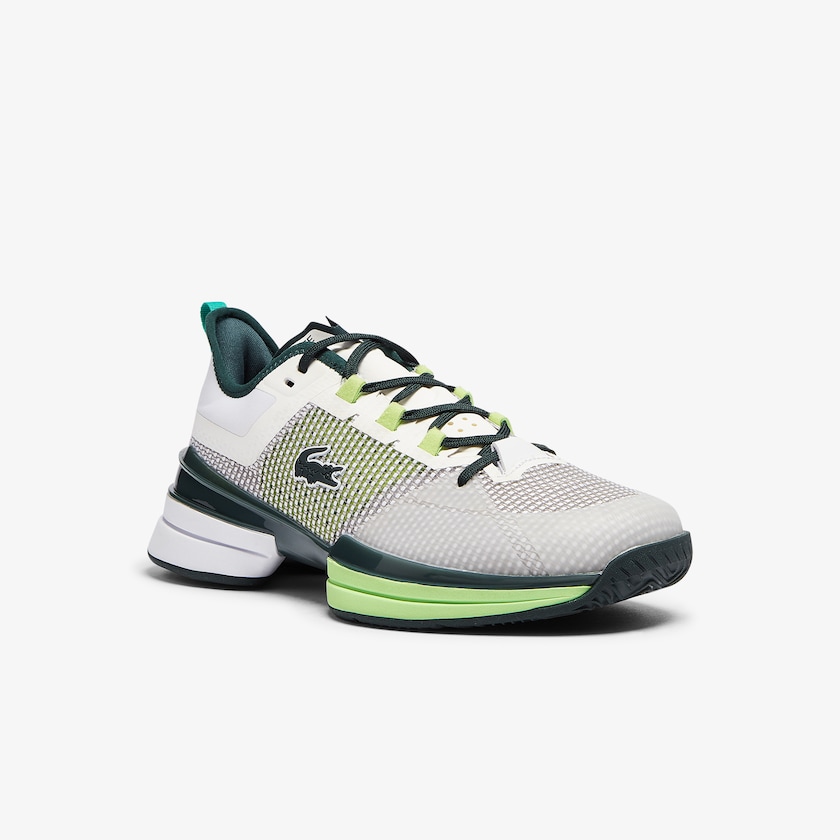 Tenis Lacoste AG-LT 21 Ultra Textile Hombre Blancos Verdes | EH4-11581S9