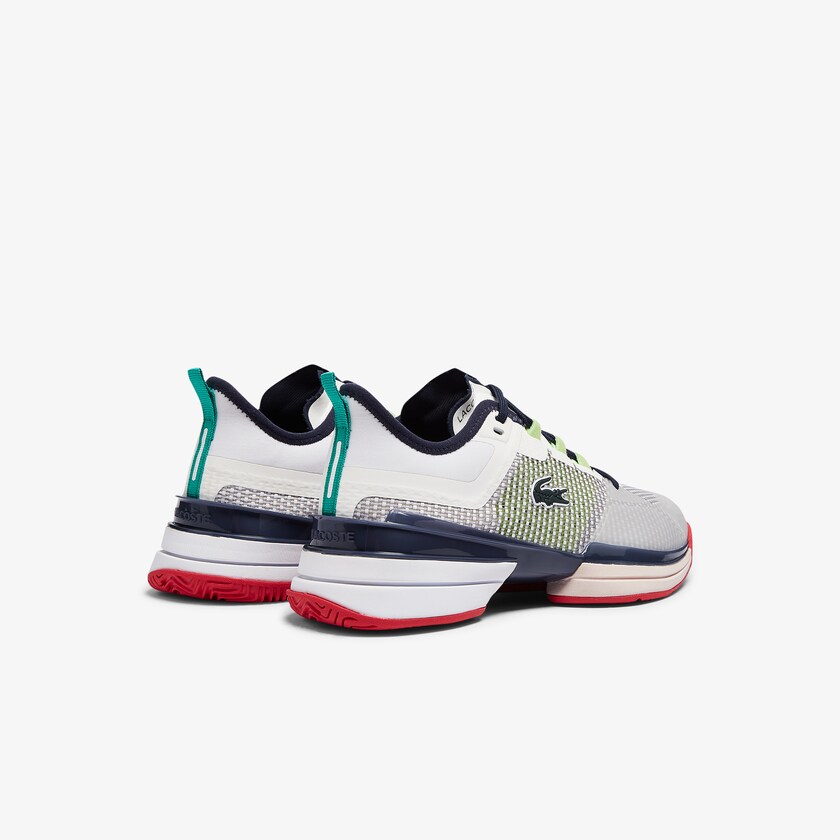 Tenis Lacoste AG-LT 21 Ultra Textile Mujer Blancos Coral | IT2-52925G2