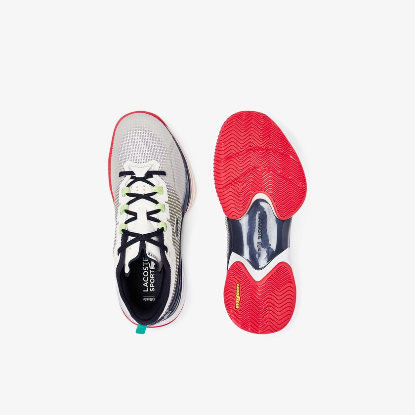 Tenis Lacoste AG-LT 21 Ultra Textile Mujer Blancos Coral | IT2-52925G2