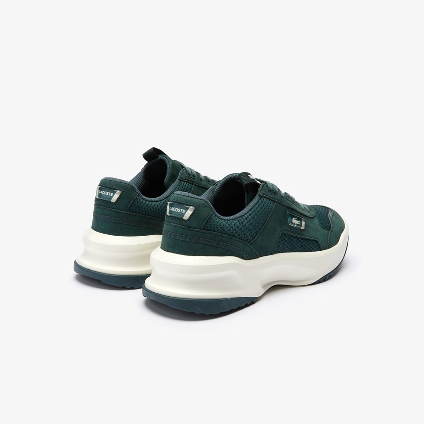 Tenis Lacoste Ace Lift Bicolour Leather Hombre Verdes Oscuro Blancos | NZ2-38633W7