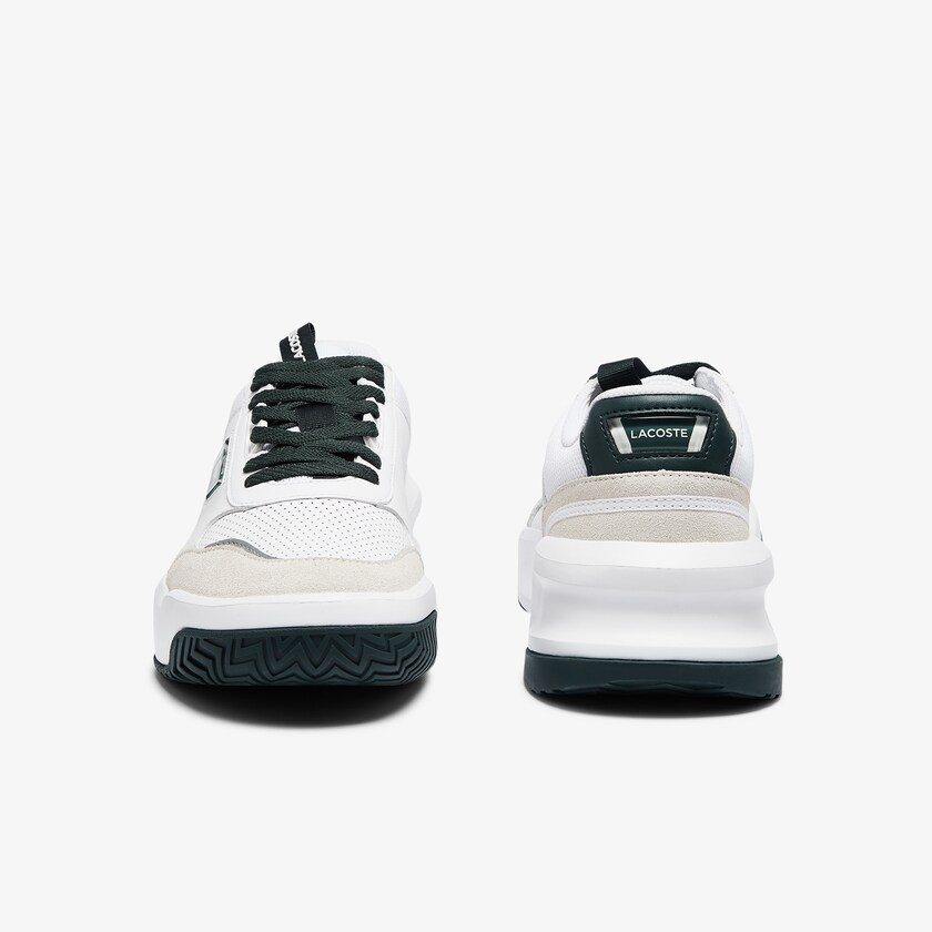 Tenis Lacoste Ace Lift Colourblock Leather Reflective Hombre Blancos | IJ4-50625D5