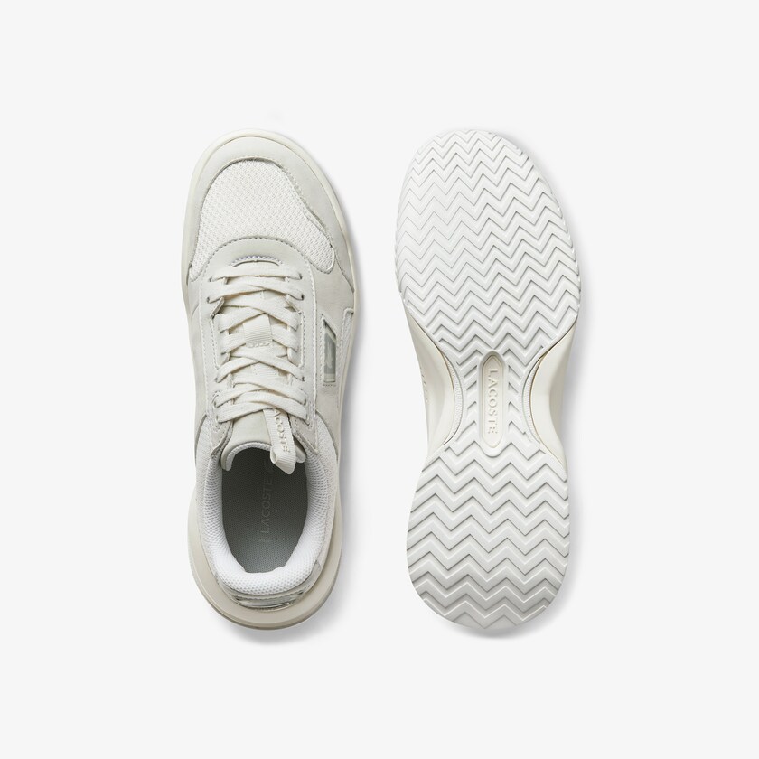 Tenis Lacoste Ace Lift Colourblock Leather Mujer Blancos Blancos | GW3-84748W6