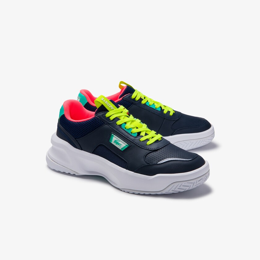 Tenis Lacoste Ace Lift Leather Hombre Azul Marino Turquesa | FF1-36303B2