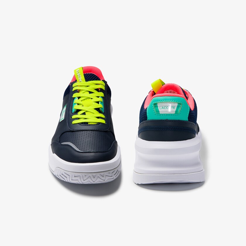 Tenis Lacoste Ace Lift Leather Hombre Azul Marino Turquesa | FF1-36303B2