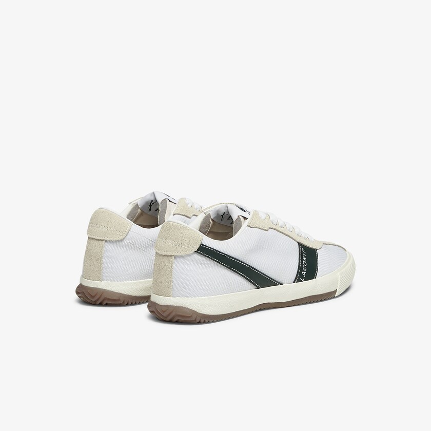 Tenis Lacoste Ball Net Canvas and Suede Mujer Blancos | DT6-13311N5