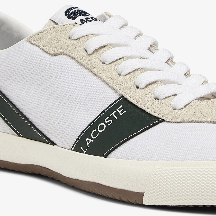 Tenis Lacoste Ball Net Canvas and Suede Mujer Blancos | DT6-13311N5