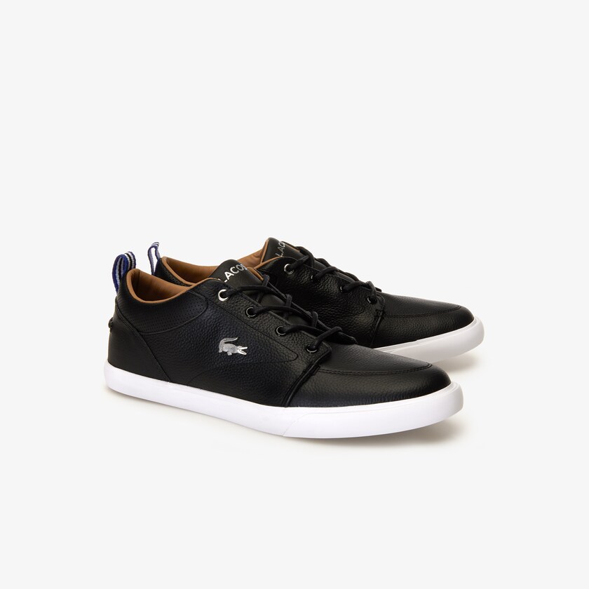 Tenis Lacoste Bayliss Sneaker Hombre Negros Blancos | SI3-37043Q4