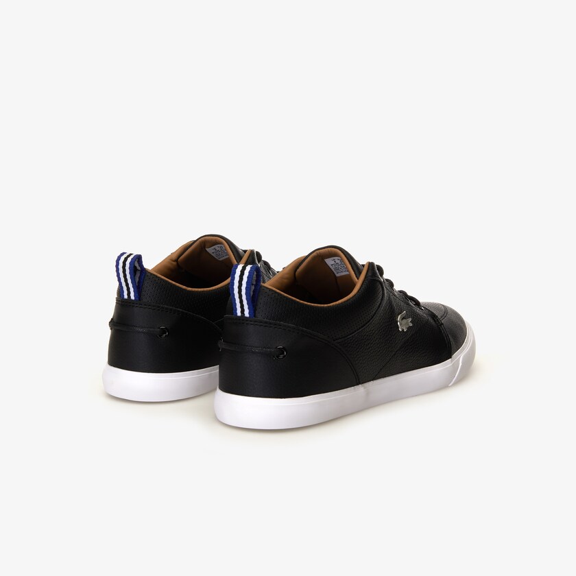 Tenis Lacoste Bayliss Sneaker Hombre Negros Blancos | SI3-37043Q4