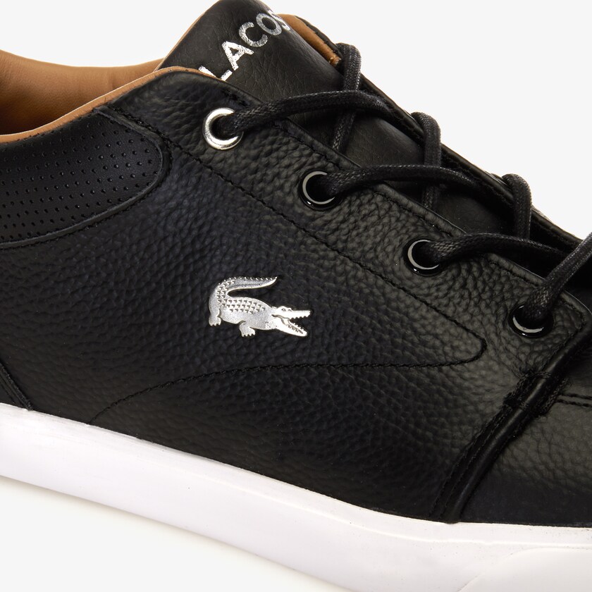 Tenis Lacoste Bayliss Sneaker Hombre Negros Blancos | SI3-37043Q4