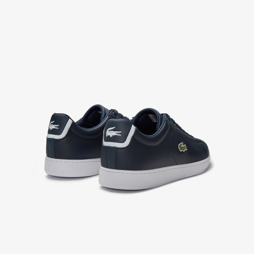Tenis Lacoste Carnaby Evo Leather Hombre Azul Marino Azules | RZ4-08030N3