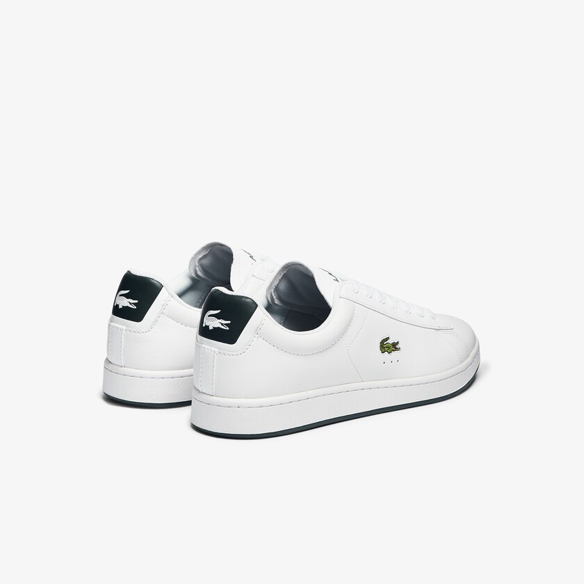 Tenis Lacoste Carnaby Evo Leather Hombre Blancos | JF2-39963H9