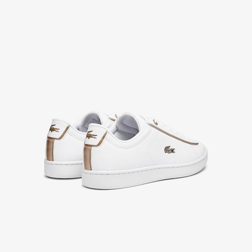 Tenis Lacoste Niños Blancos Carnaby Evo Synthetic CQ9-83898R8
