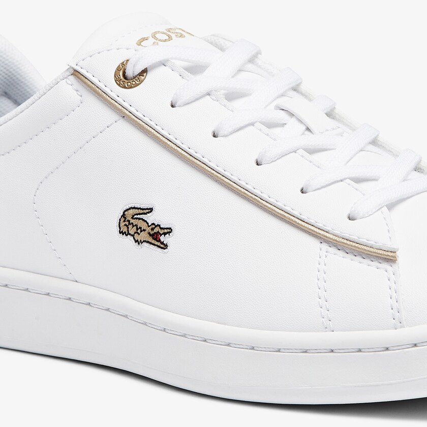 Tenis Lacoste Niños Blancos Carnaby Evo Synthetic CQ9-83898R8