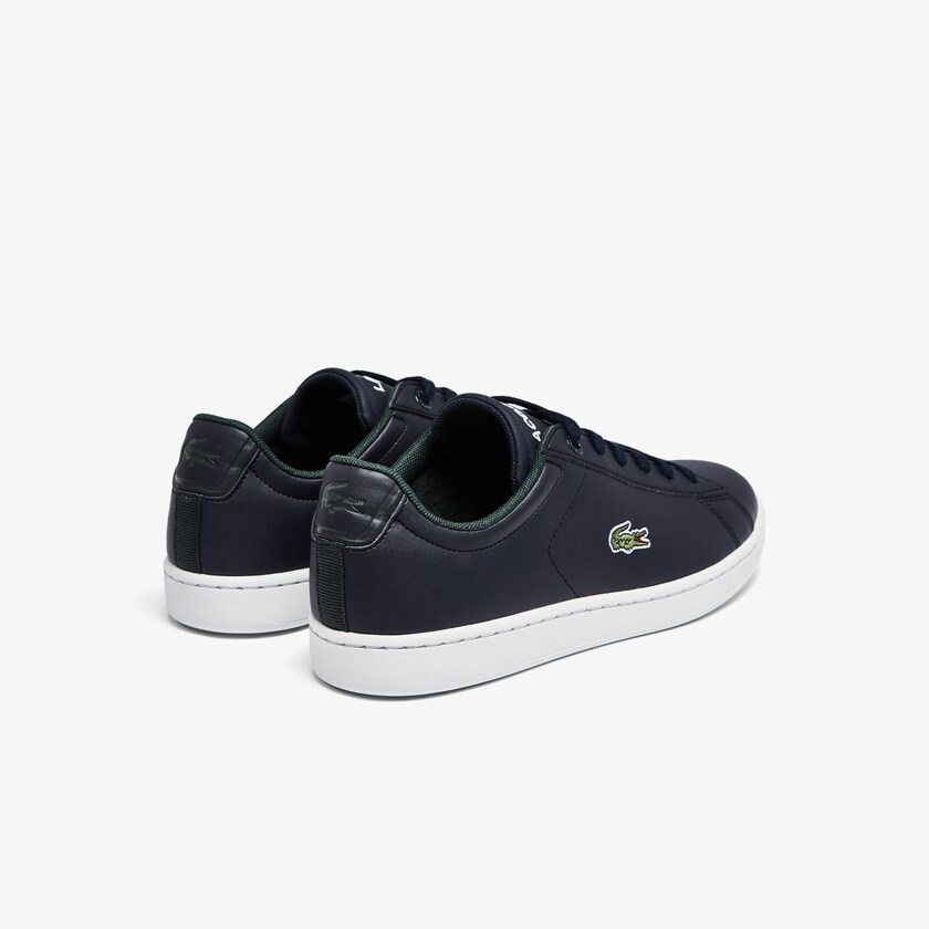 Tenis Lacoste Niños Azul Marino Blancos Carnaby Evo Synthetic BE5-13871M4
