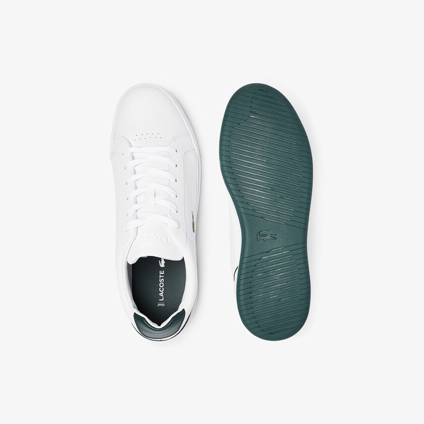 Tenis Lacoste Challenge Leather Hombre Blancos | OM8-22372Z9