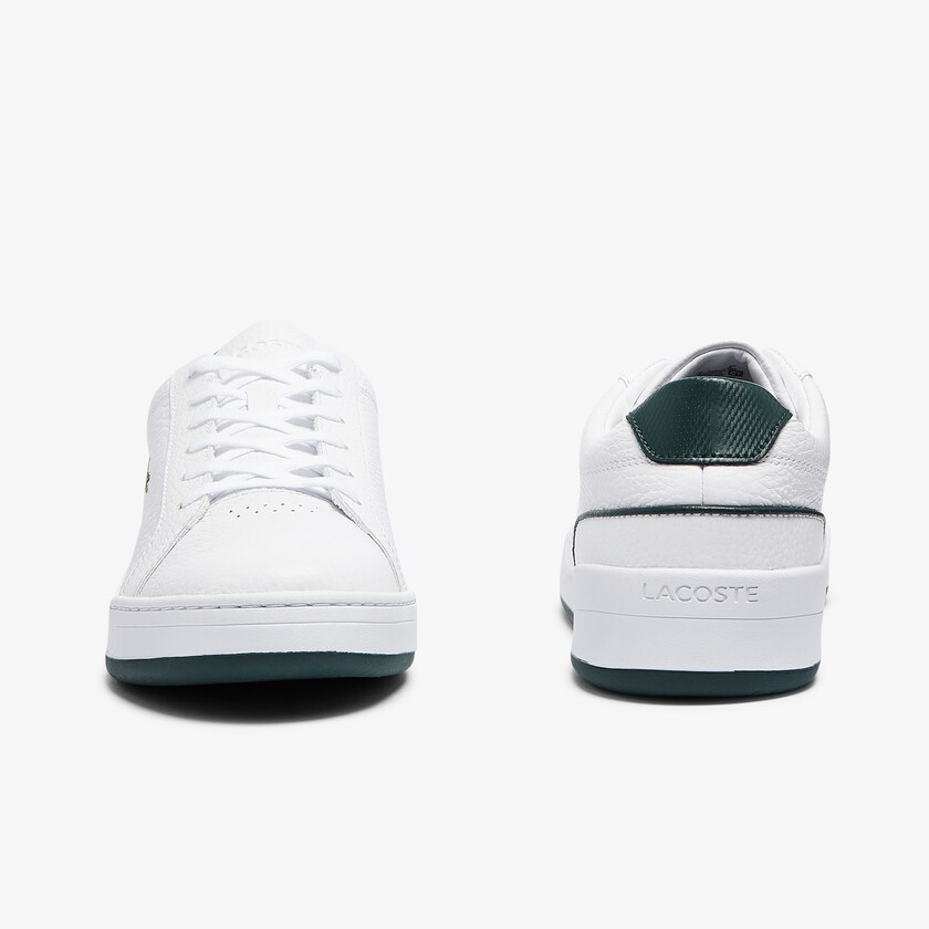 Tenis Lacoste Challenge Leather Hombre Blancos | OM8-22372Z9
