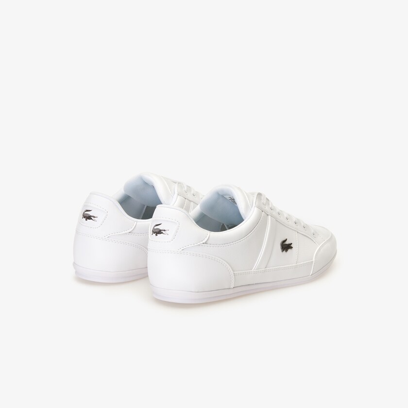 Tenis Lacoste Chaymon Nappa Leather Hombre Blancos | QV5-88288O8