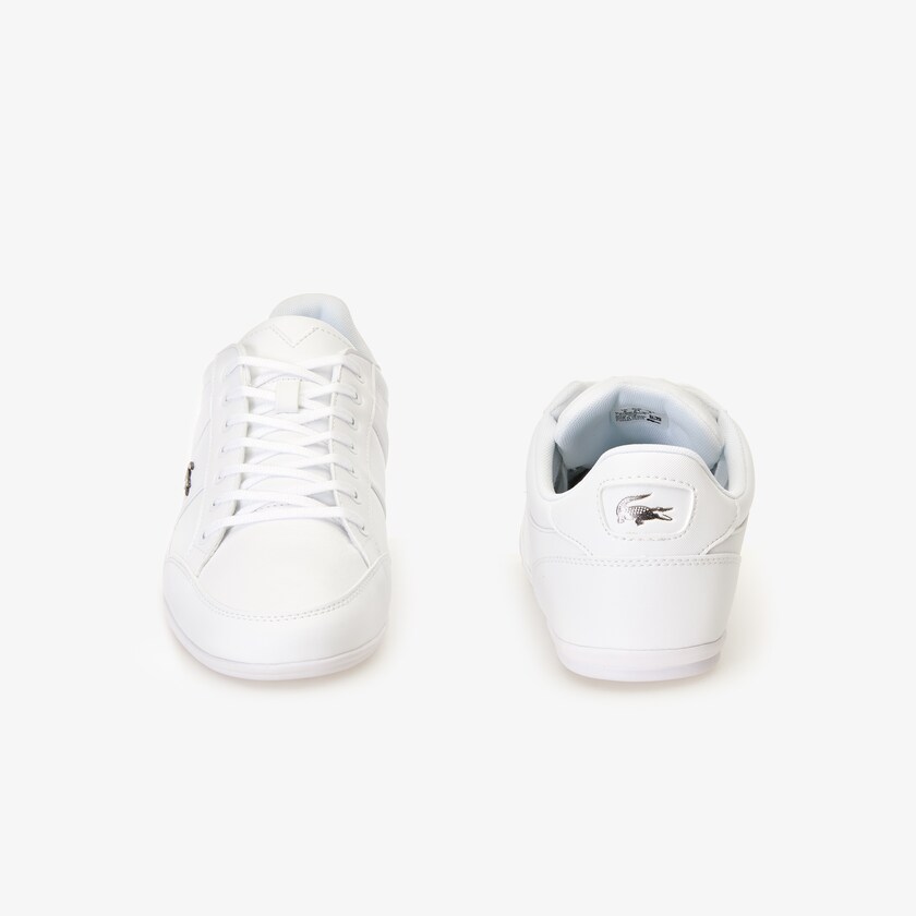 Tenis Lacoste Chaymon Nappa Leather Hombre Blancos | QV5-88288O8
