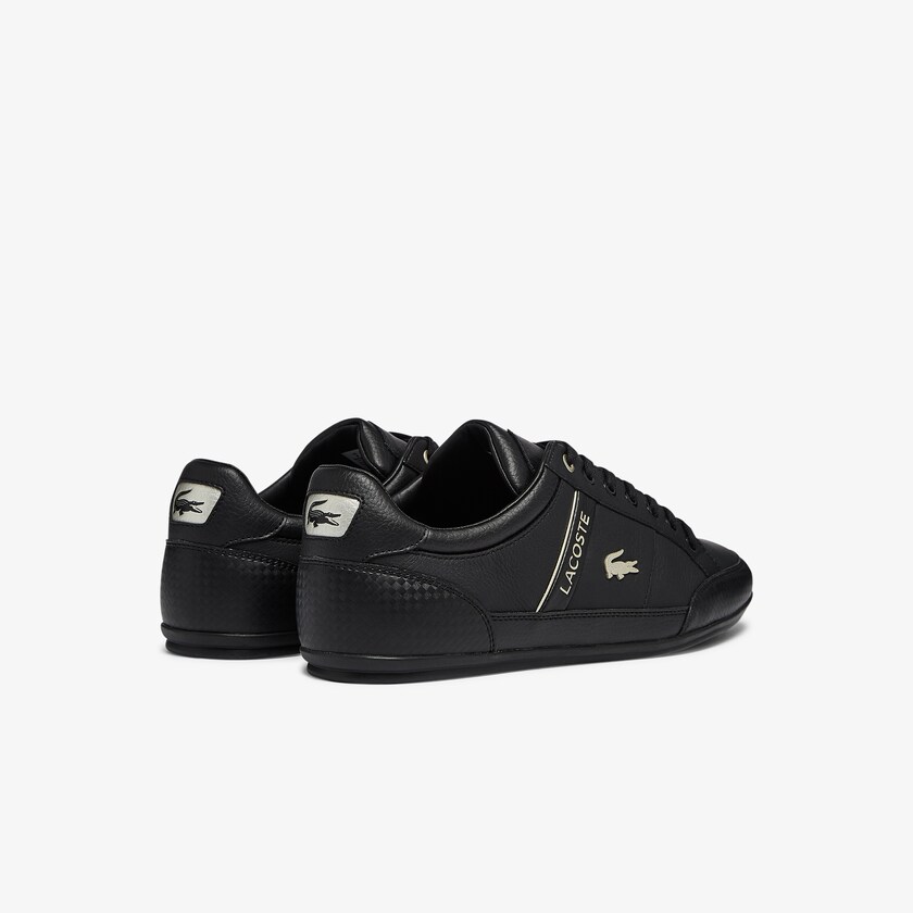 Tenis Lacoste Chaymon Synthetic and Leather Hombre Negros Negros | IK2-71337H1