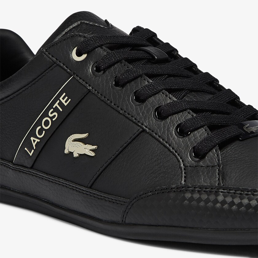 Tenis Lacoste Chaymon Synthetic and Leather Hombre Negros Negros | IK2-71337H1