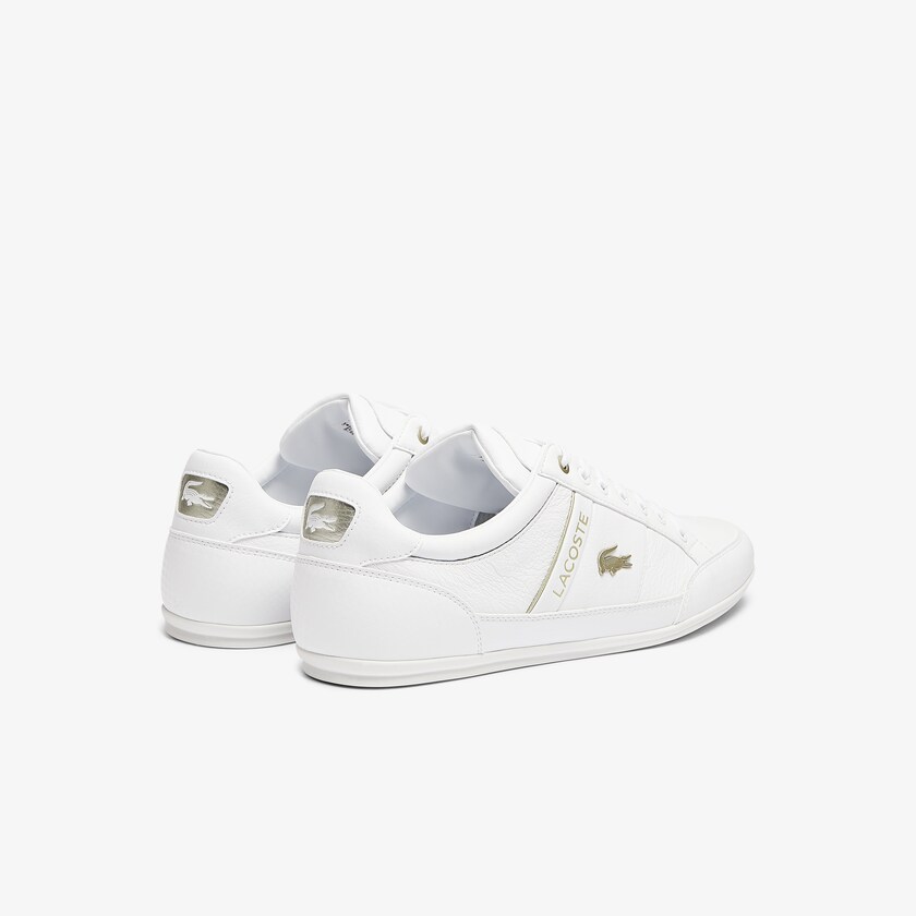 Tenis Lacoste Chaymon Synthetic and Leather Hombre Blancos Blancos | QG7-83258Q6
