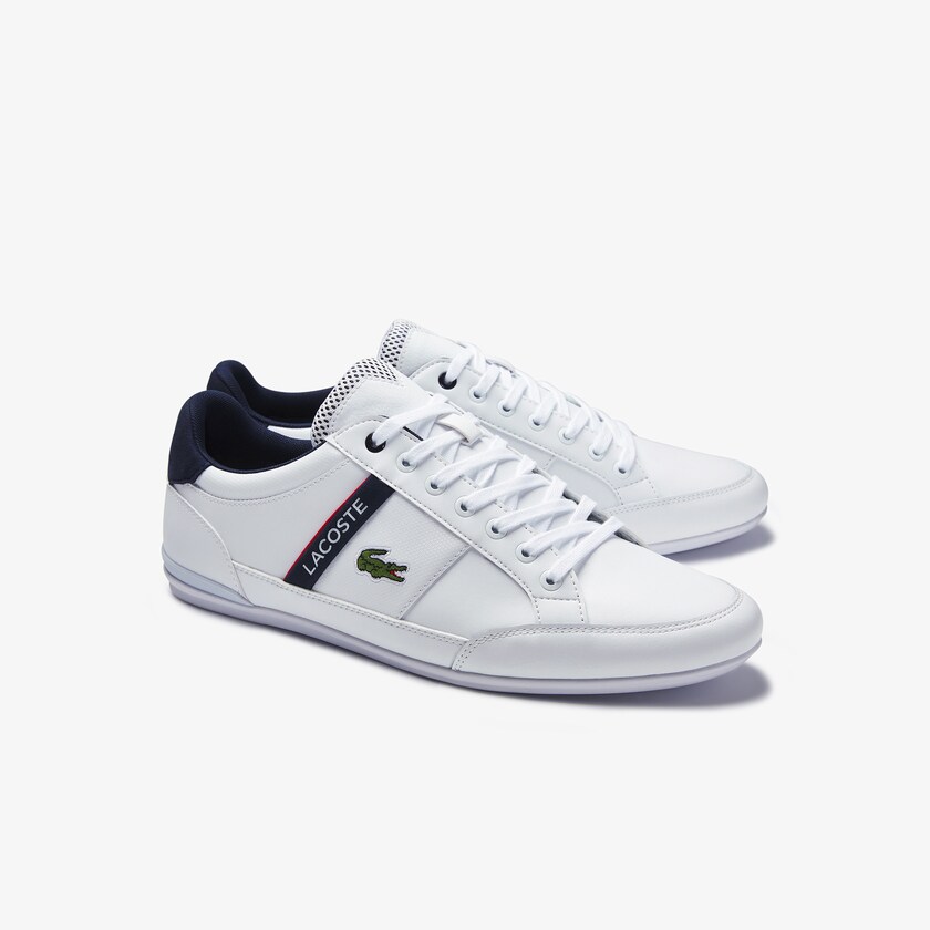 Tenis Lacoste Chaymon Textile and Synthetic Hombre Blancos Beige | NI6-39193X3