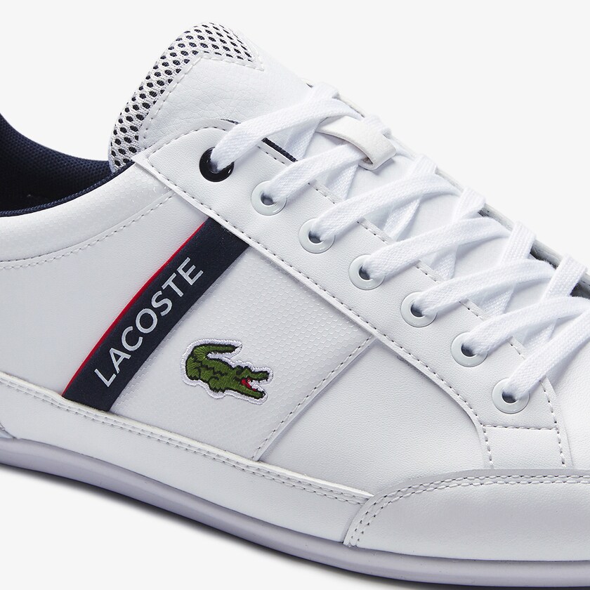 Tenis Lacoste Chaymon Textile and Synthetic Hombre Blancos Beige | NI6-39193X3