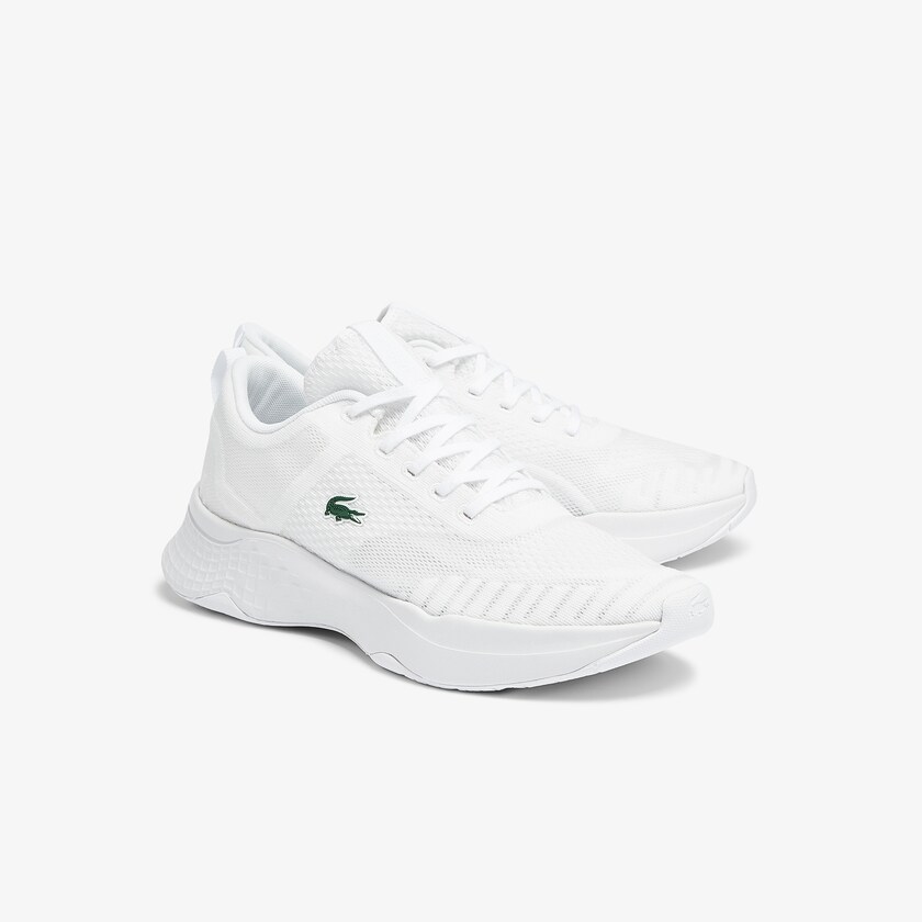 Tenis Lacoste Court-Drive Fly Textile Hombre Blancos | VR0-56875D4
