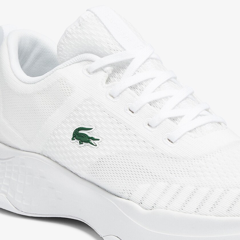 Tenis Lacoste Court-Drive Fly Textile Hombre Blancos | VR0-56875D4