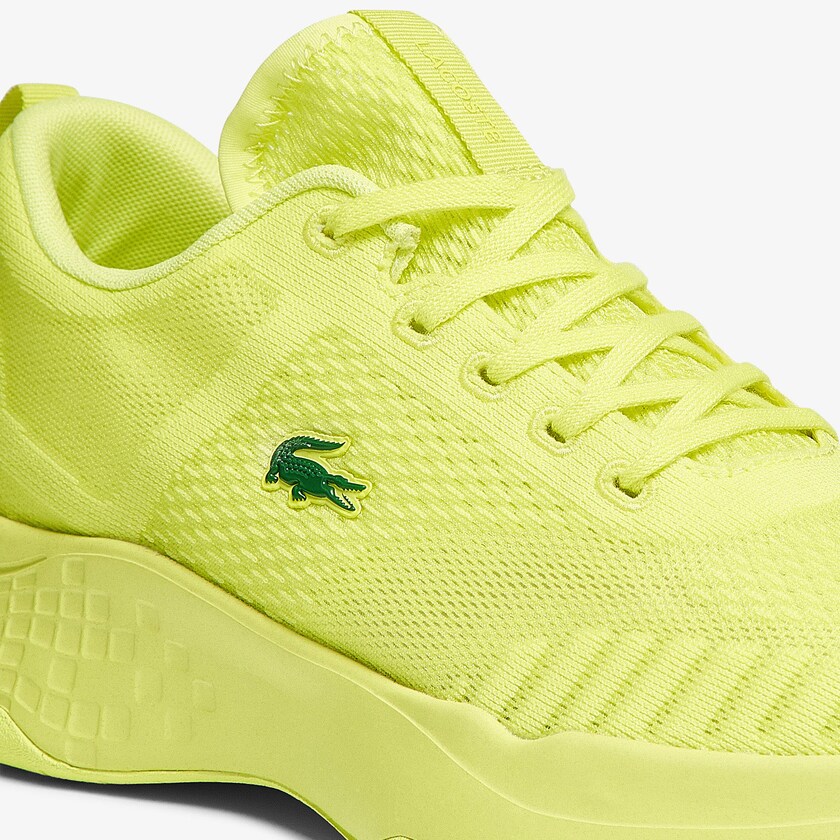 Tenis Lacoste Court-Drive Fly Textile Hombre Amarillos Claro Amarillos Claro | LF7-30703M3