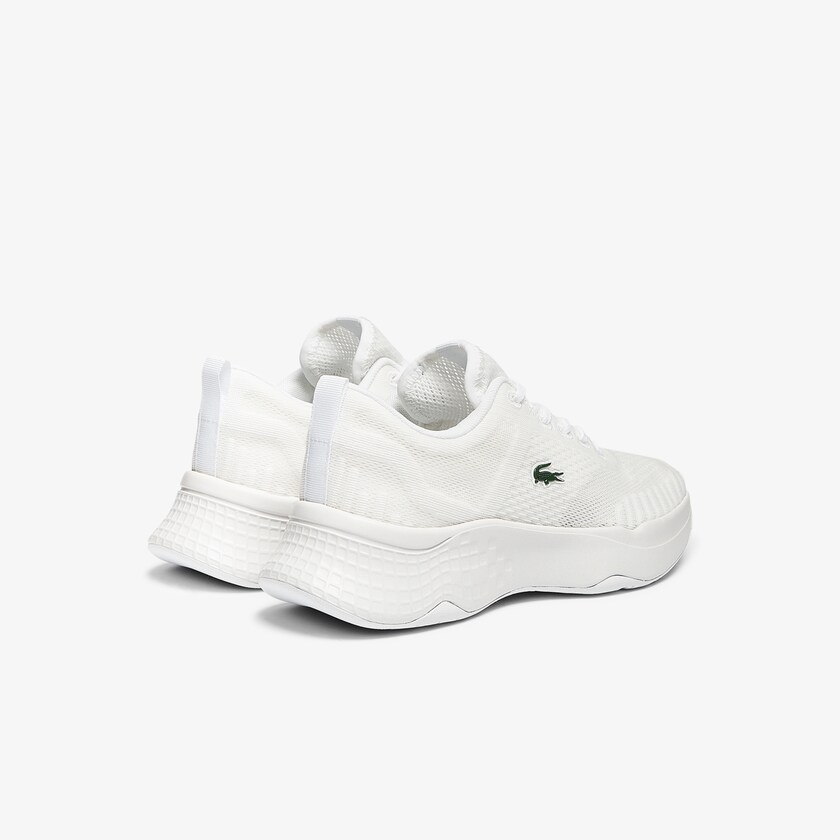 Tenis Lacoste Court-Drive Fly Textile Mujer Blancos | YE4-02660K5