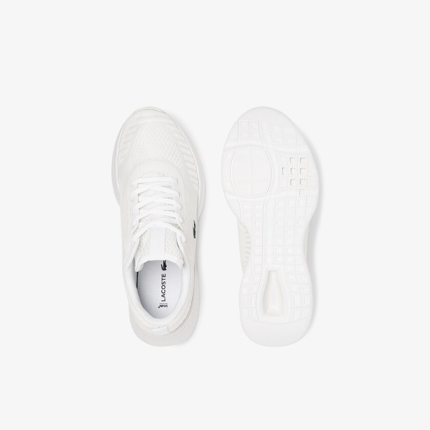 Tenis Lacoste Court-Drive Fly Textile Mujer Blancos | YE4-02660K5