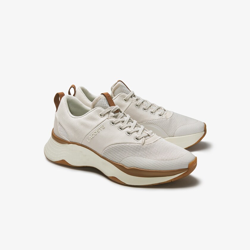 Tenis Lacoste Court-Drive Plus Canvas and Synthetic Mujer Blancos Blancos | DR3-47504S4