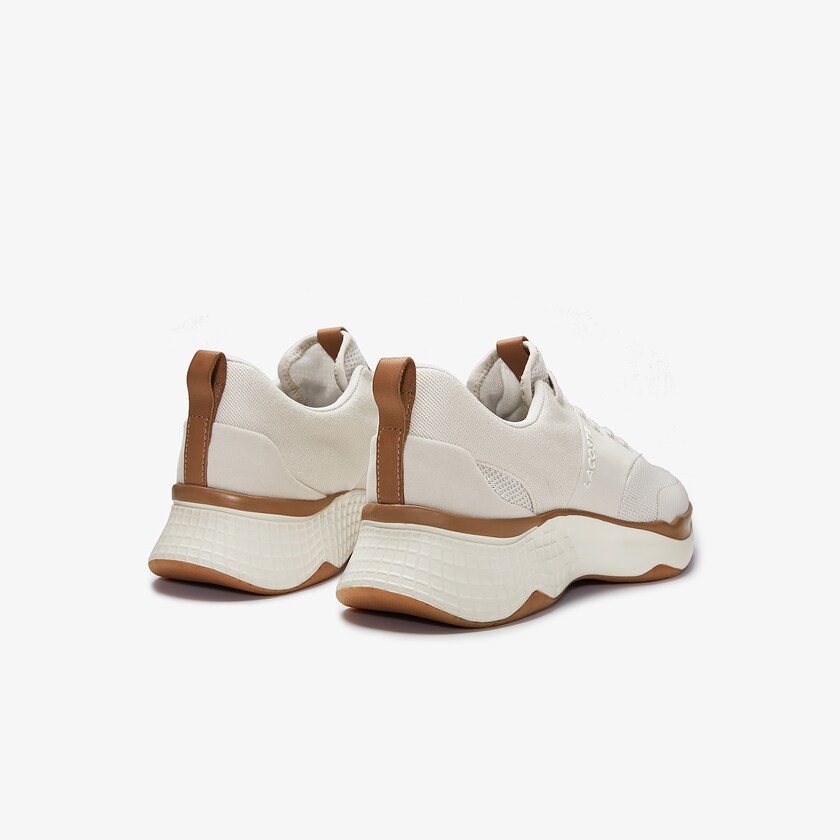 Tenis Lacoste Court-Drive Plus Canvas and Synthetic Mujer Blancos Blancos | DR3-47504S4