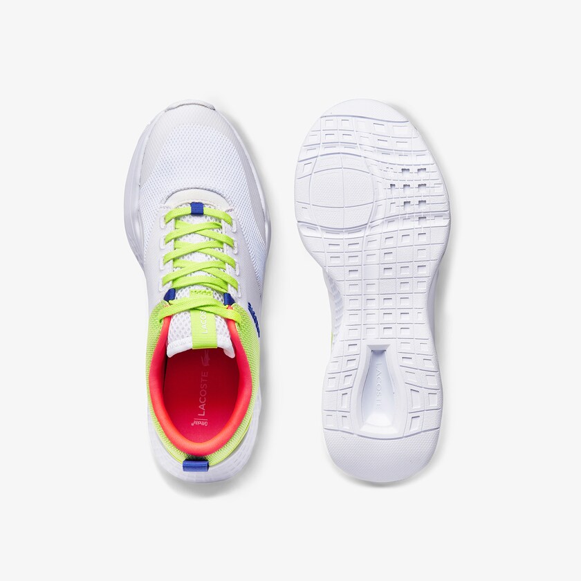 Tenis Lacoste Court-Drive Plus Textile Mujer Blancos Verdes Claro | WT5-85788Y9