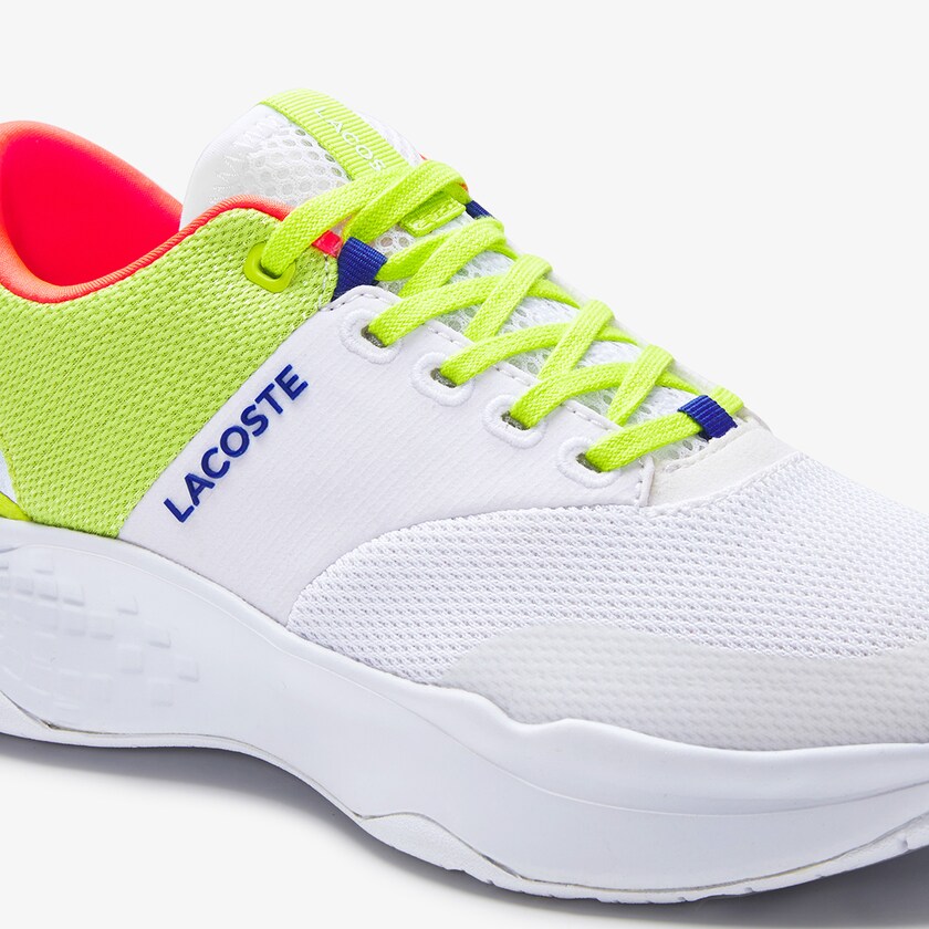 Tenis Lacoste Court-Drive Plus Textile Mujer Blancos Verdes Claro | WT5-85788Y9