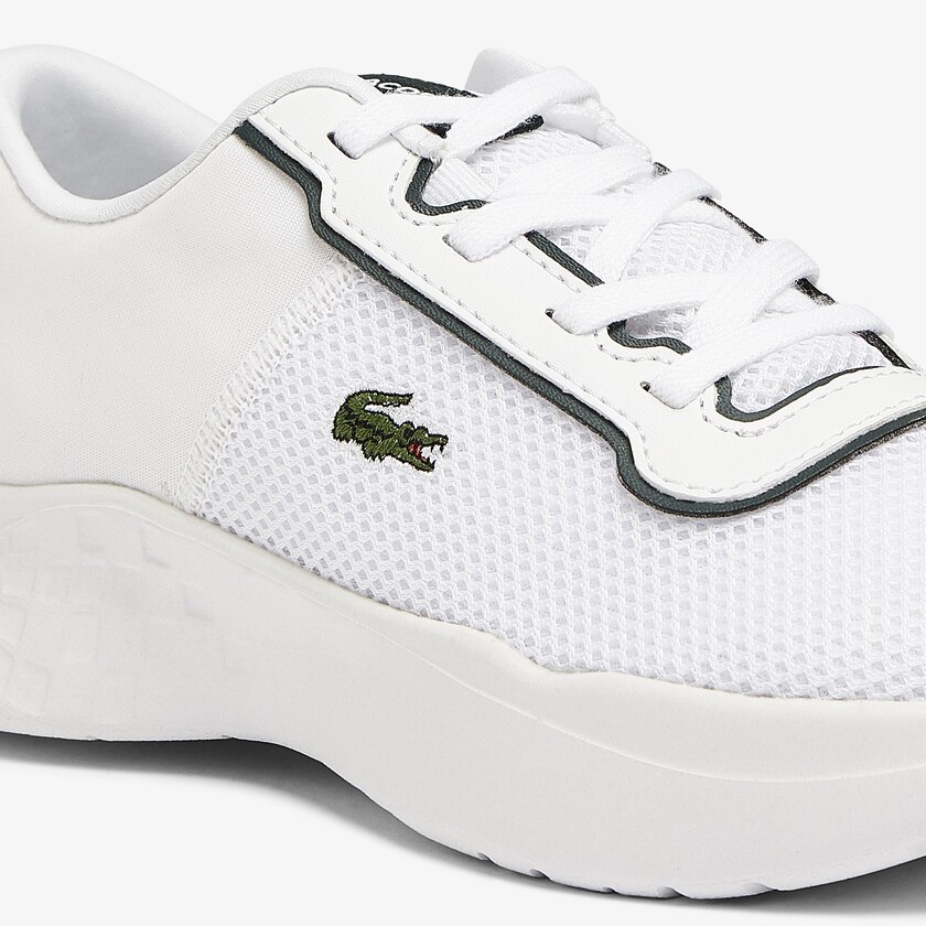 Tenis Lacoste Niños Blancos Court-Drive Textile Air Mesh QB8-39063L3