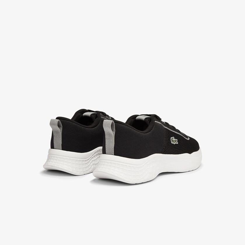 Tenis Lacoste Niños Negros Court-Drive Textile Air Mesh HO8-20212P2