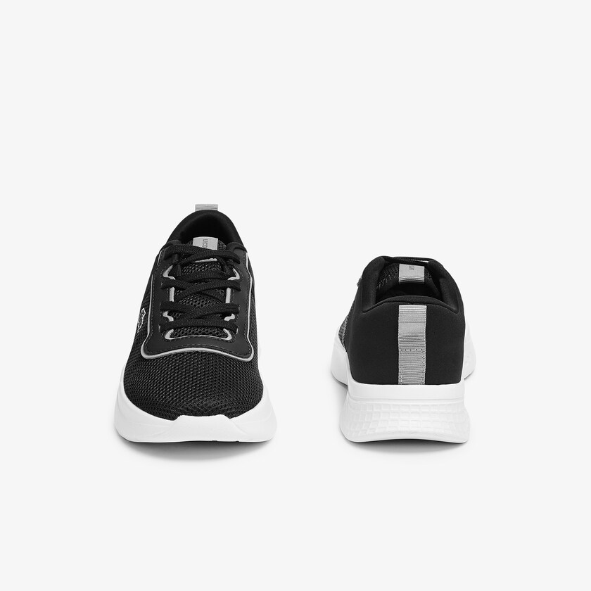 Tenis Lacoste Niños Negros Court-Drive Textile Air Mesh HO8-20212P2