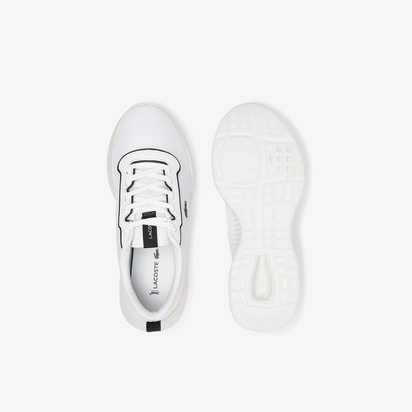 Tenis Lacoste Niños Blancos Court-Drive Textile IR3-46714I6