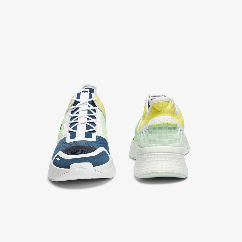 Tenis Lacoste Court-Drive Vantage Citrus-Pop Textile Hombre Azules Oscuro Blancos | IA2-22652J7