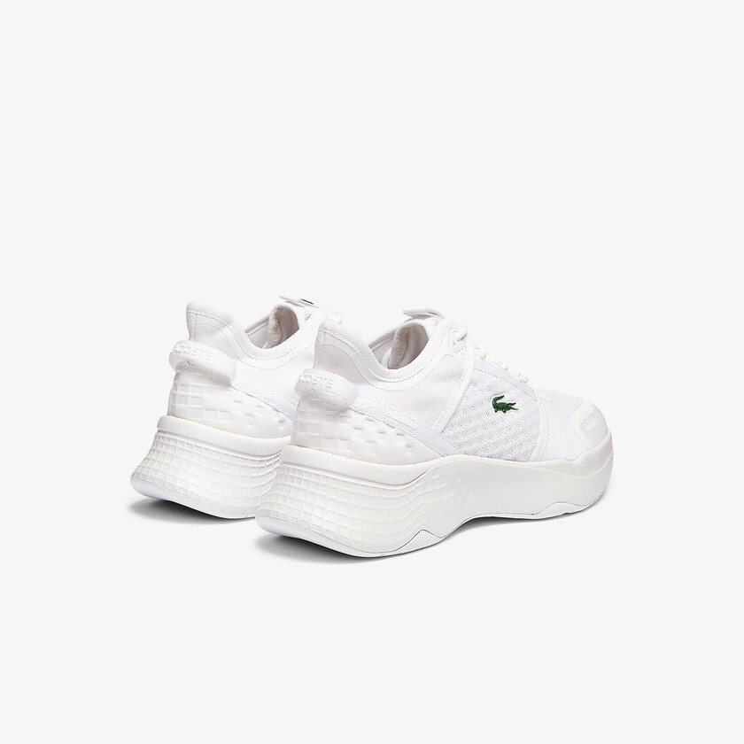 Tenis Lacoste Court-Drive Vantage Textile and TPU Mujer Blancos Blancos | ER1-90339Y9