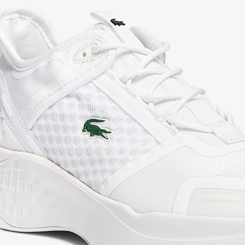 Tenis Lacoste Court-Drive Vantage Textile and TPU Mujer Blancos Blancos | ER1-90339Y9
