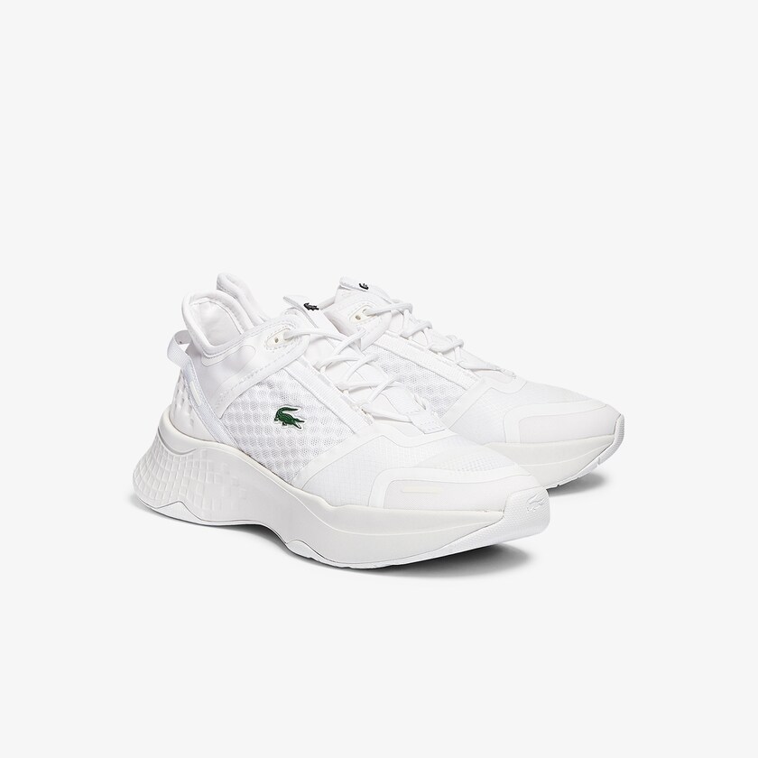 Tenis Lacoste Court-Drive Vantage Textile and TPU Mujer Blancos | UH5-65016A8